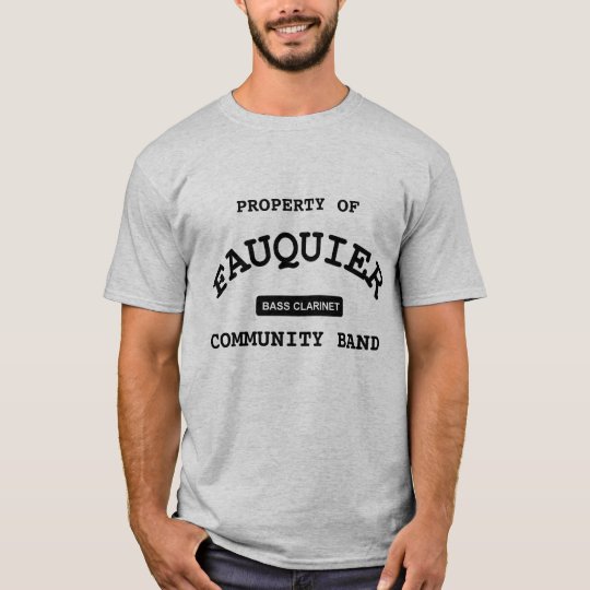 Fauquier Band -- BASS CLARINET T-Shirt