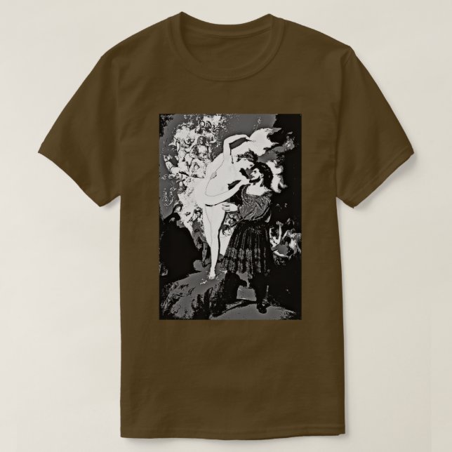 Faust and Lilith Goth ver 2 T-Shirt (Design Front)