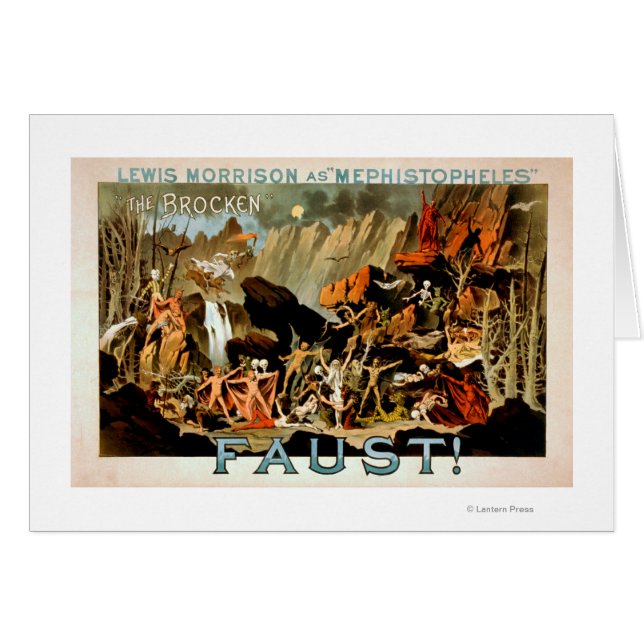 Faust Musical Theatre Poster (Front Horizontal)