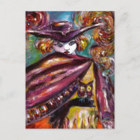 FAUST / Mysterious Mask with Tricorn and Owl