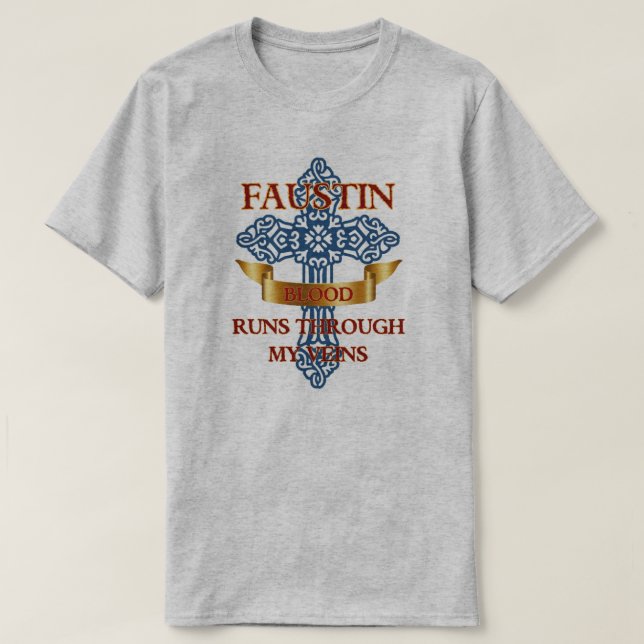 Faustin Blood Shirt (Design Front)