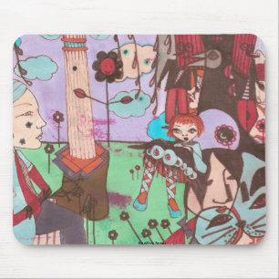 faustine surrealistic mousepad