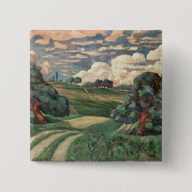 Fauve Landscape 15 Cm Square Badge (Front)