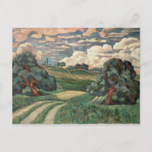 Fauve Landscape Postcard