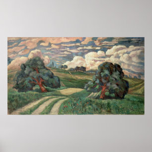 Fauve Landscape Poster