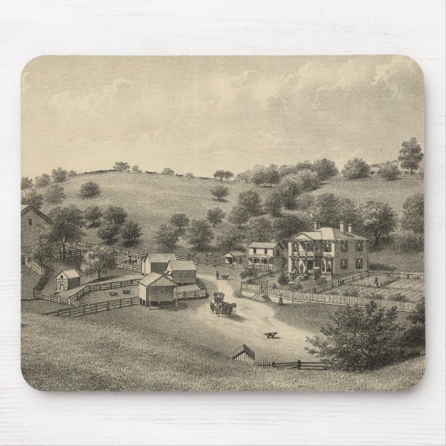 Fauver residence mouse mat (Front)