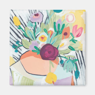 Fauvist Floral II Magnet