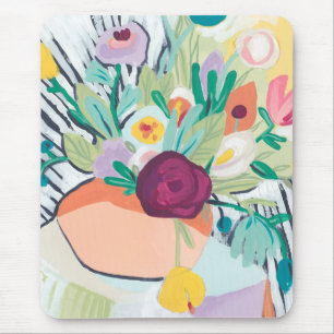 Fauvist Floral II Mouse Mat