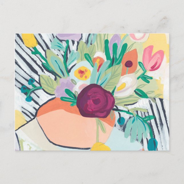 Fauvist Floral II Postcard (Front)