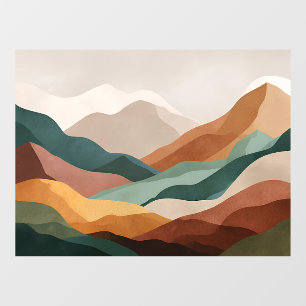 Fauvist Jungle Valley WB Clear 2420 Tank Window Cling