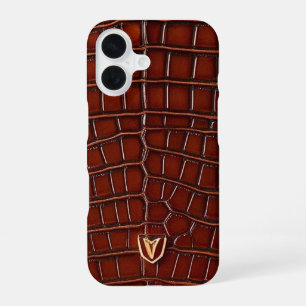 Faux Alligator Printed on Iphone Case