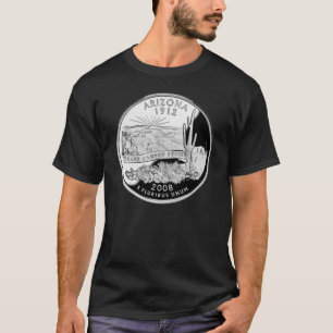 Faux Arizona State Quarter Grand Canyon State T-Shirt