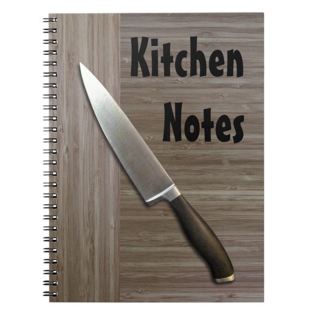"faux bamboo" KITCHEN NOTEBOOK (Front)