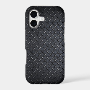 Faux Black Diamond Plated Sheet Metal