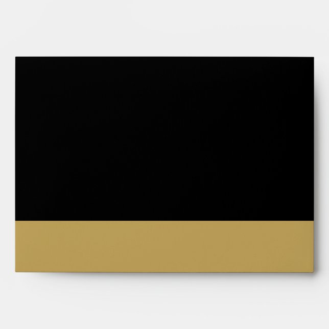Faux Black & Gold Envelopes (Front)
