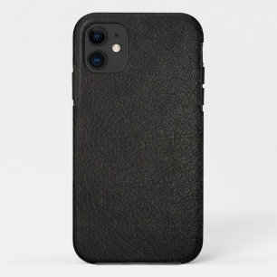 Faux Black Leather iPhone 5s Case