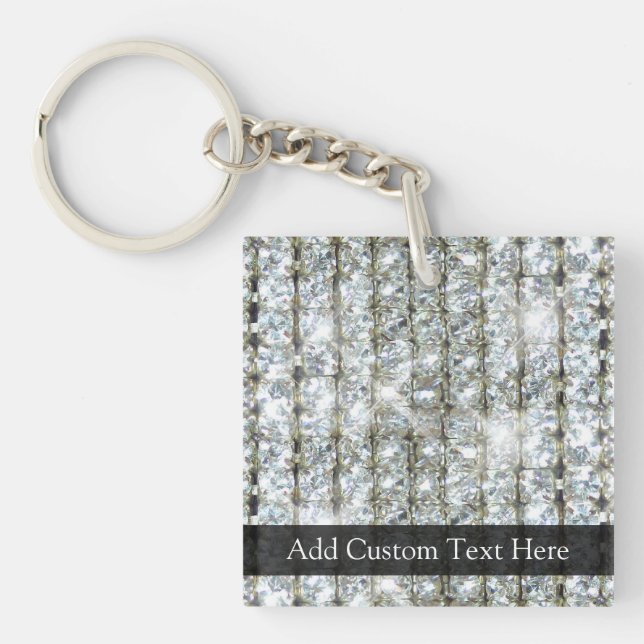 Faux Bling Key Ring (Front)