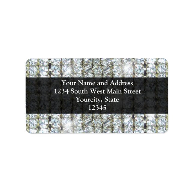 Faux Bling Label (Front)