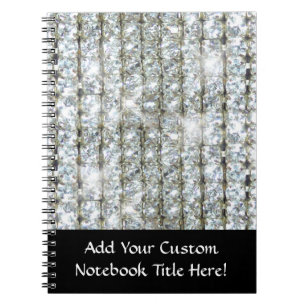 Faux Bling Notebook