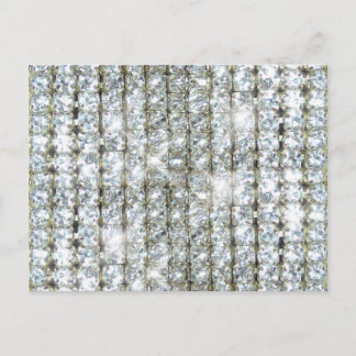 Faux Bling Postcard