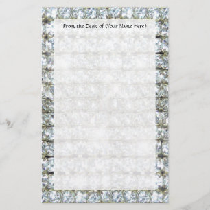 Faux Bling Stationery