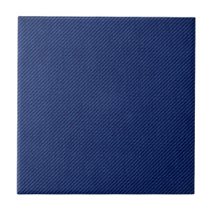 Faux Blue Jeans Design Ceramic Tile