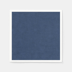 Faux Blue Jeans Fabric Napkins