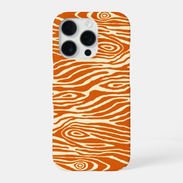 Faux Bois iPhone Case (Back)