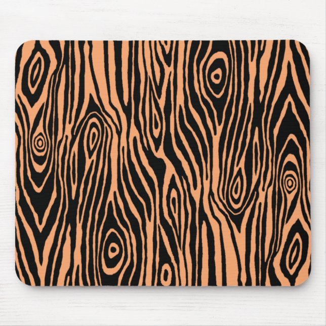 Faux Bois Mouse Mat (Front)