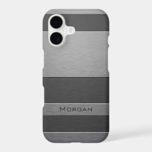 Faux Brushed Steel - Add Your Name