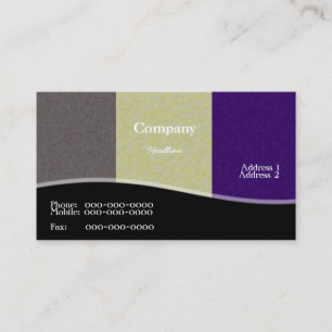 Faux Business Card