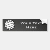 Faux Carbon Fibre Volleyball