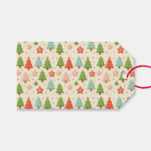 Faux Cookies in Clay Christmas Gift Wrap Tags