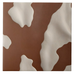 Faux Cow Leather Trendy Luxury Elegant Collection Tile
