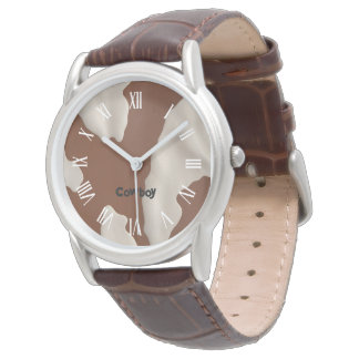 Faux Cow Leather Trendy Luxury Elegant Collection Watch