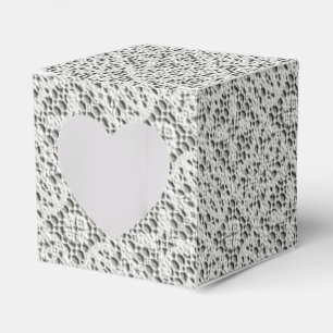 Faux Crochet Mauve  Favour Box