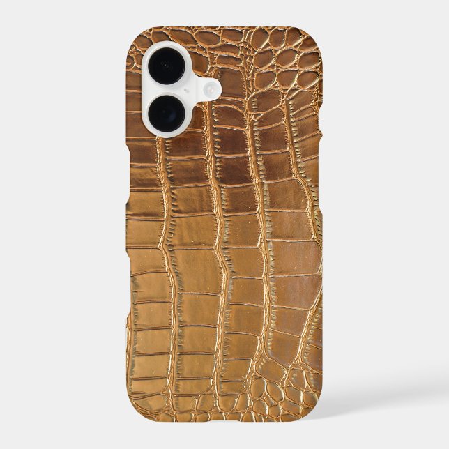 Faux Crocodile Leather Animal Skin Pattern (Back)