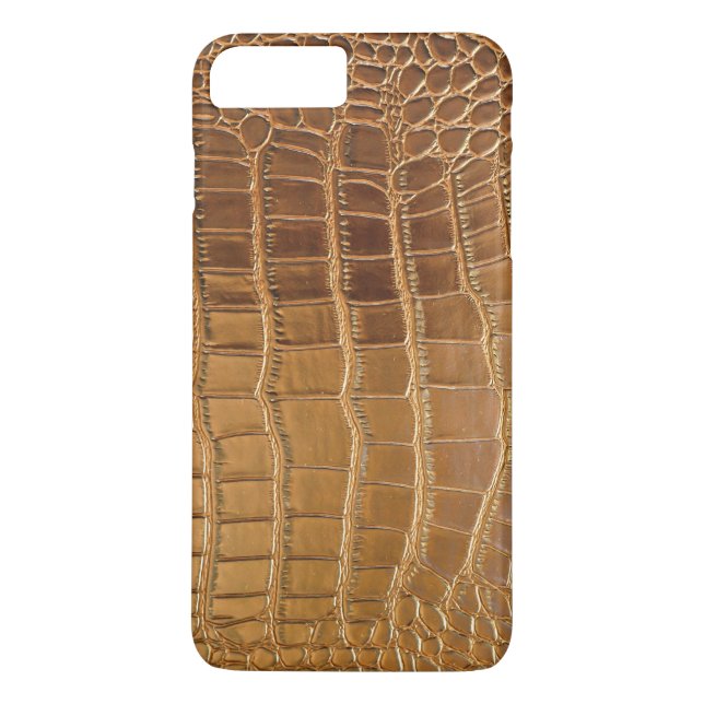 Faux Crocodile Leather Animal Skin Pattern Case-Mate iPhone Case (Back)