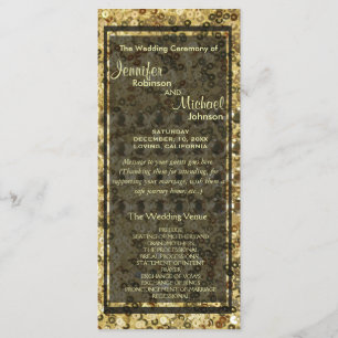 Faux Diamond and Gold Glitter Look Programme