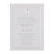 Faux Embossed Frame Boat Coastal Formal Wedding