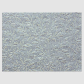 Faux Embossed Leafy Decoupage Tissue Paper