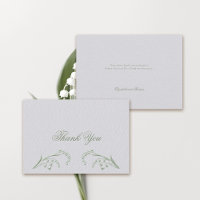 Faux Embossed Lily Valley Green Formal Wedding