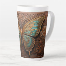 Faux Embossed Wood Butterfly 