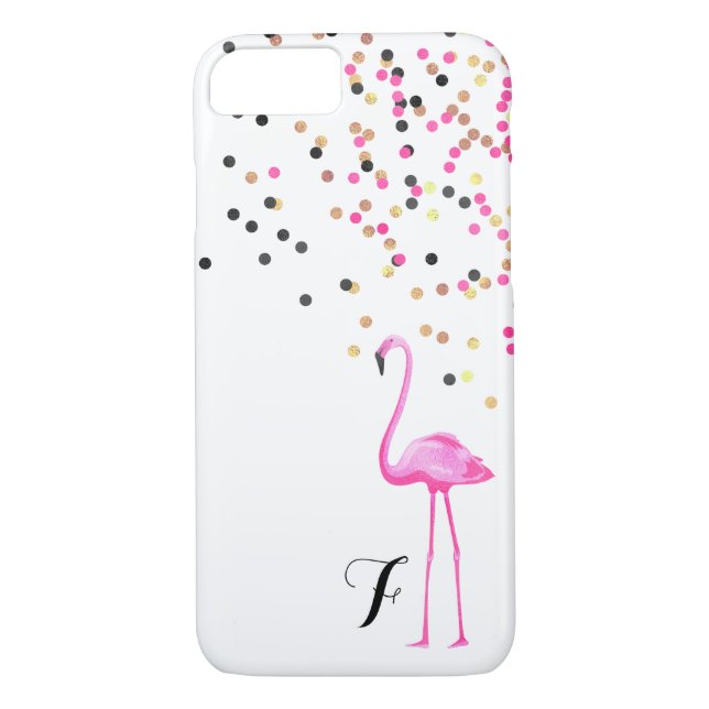 Faux Foil, Flamingo Case-Mate iPhone Case (Back)