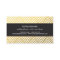 Faux Foil Gold Chevron Pattern Business Card