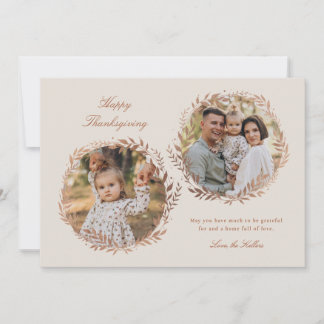 Faux Foil Harvest Wreath Thanksgiving 2-Photo