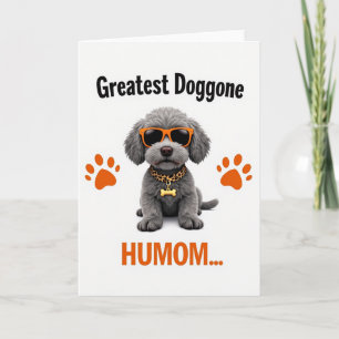 Faux Fur Greatest Humom Card