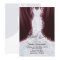 Faux Glitter Diamond Dress Bridal Shower Invite