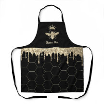 faux glitter drips queen bee