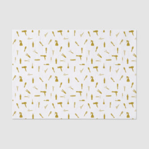 Faux Glitter Hair Stylist Tools Tissue Paper